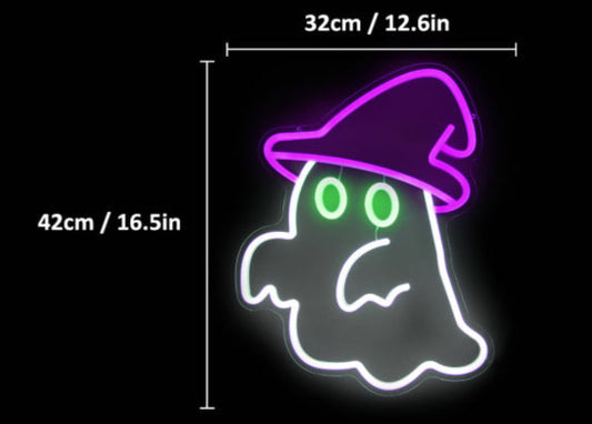 Glowing Skull Halloween LED Neon Sign