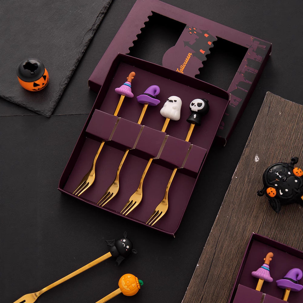 Spooky Halloween Cutlery Set – Durable Stainless Steel