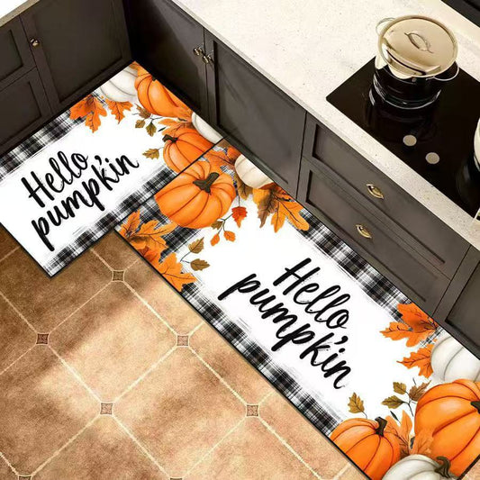 Anti-Slip Pumpkin Doormat