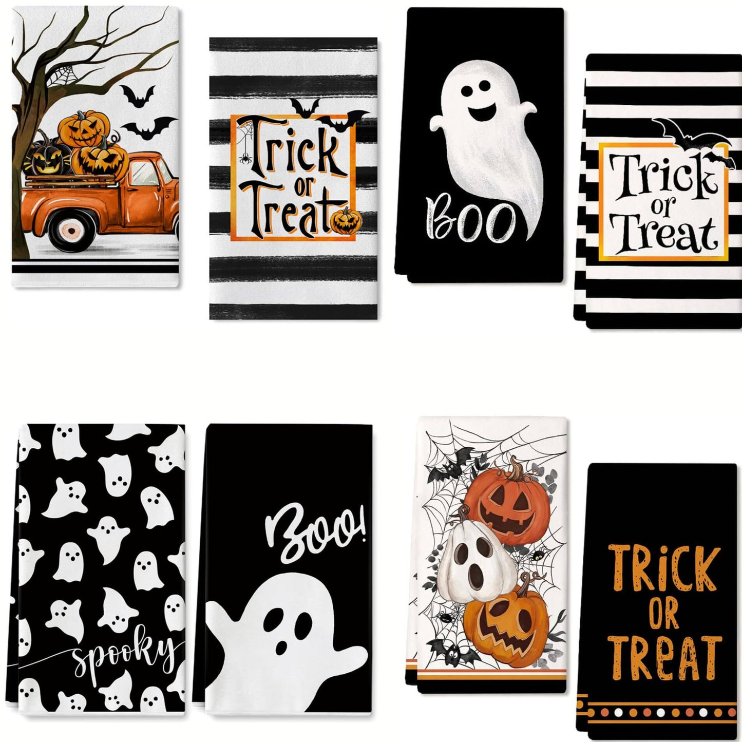 Halloween Kitchen Towels - 2 pc