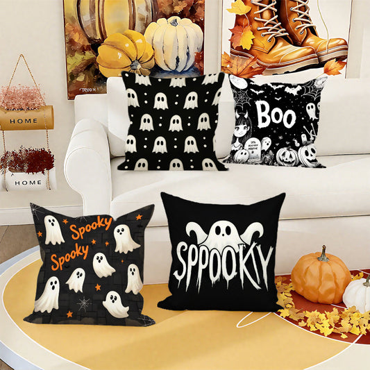 Halloween Festive Print Pillowcase