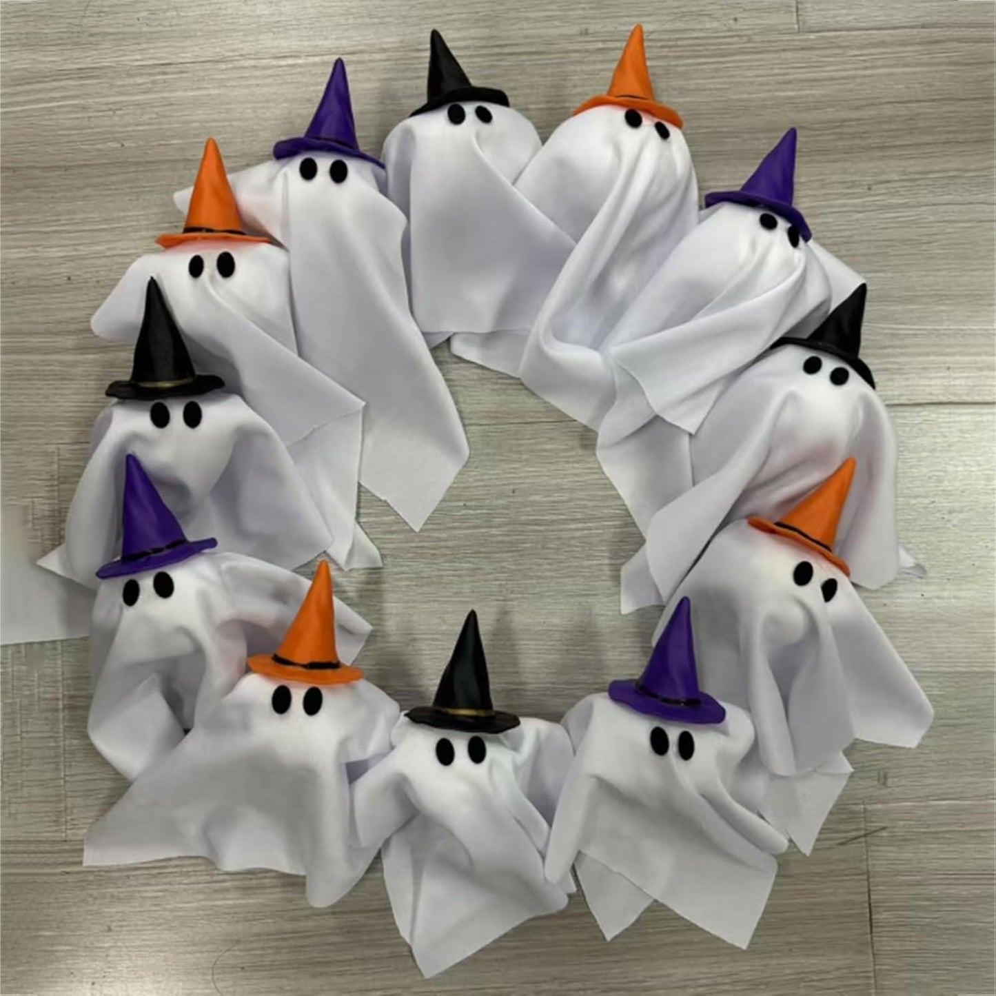Halloween Ghost Wreath