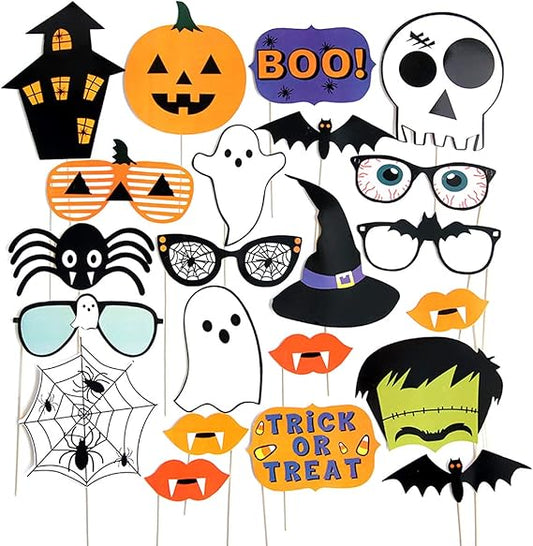 22-Piece Halloween Party Props