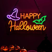 Glowing Skull Halloween LED Neon Sign