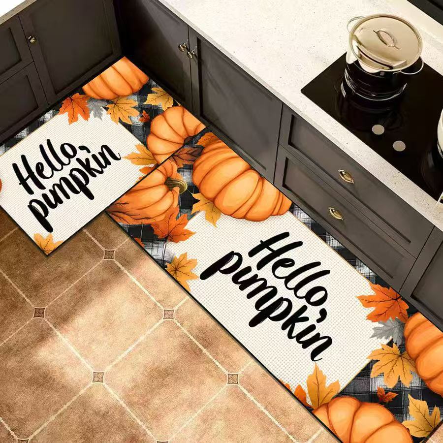 Anti-Slip Pumpkin Doormat