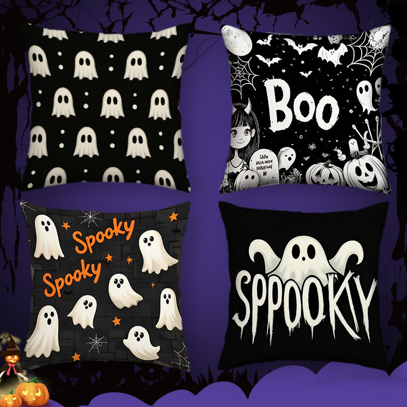 Halloween Festive Print Pillowcase