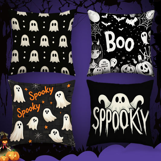 Halloween Festive Print Pillowcase