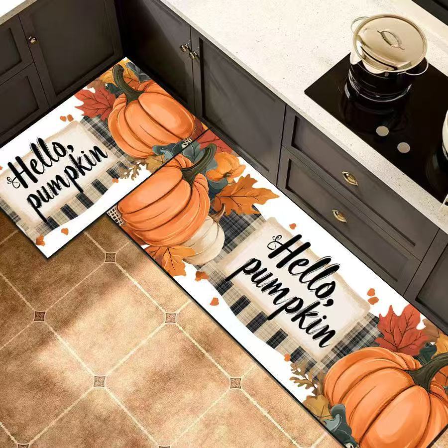 Anti-Slip Pumpkin Doormat