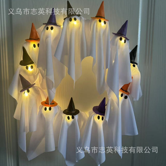 Halloween Ghost Wreath