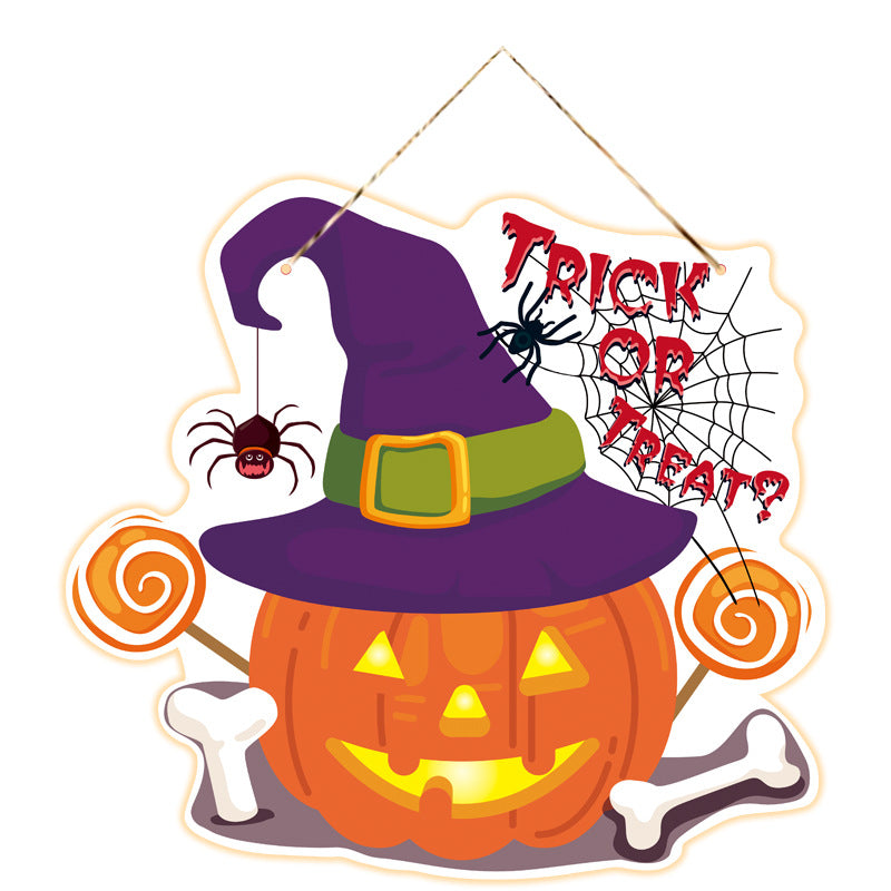 Halloween Honeycomb Tale Spooky Characters Table Ornaments