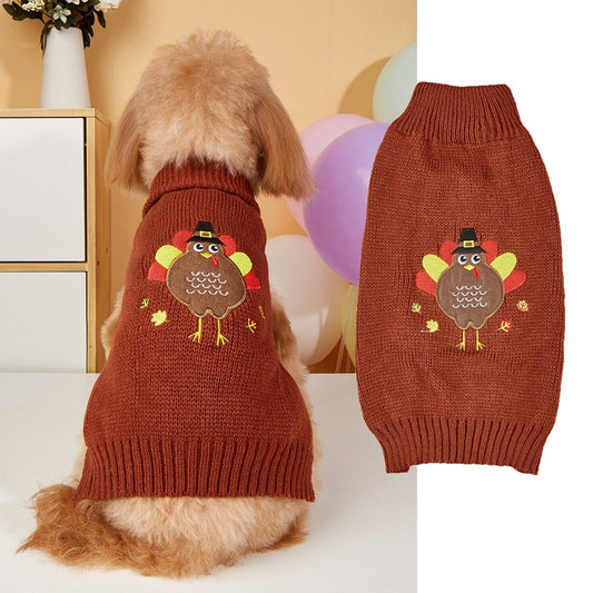 Spooky Season Pet Sweater – Cute & Comfortable