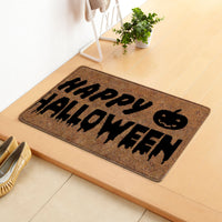 Cartoon Halloween Welcome Mat Print Doormat Anti Slip Floor