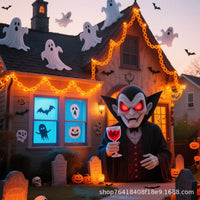 Halloween Chain-Link String Lights, Waterproof