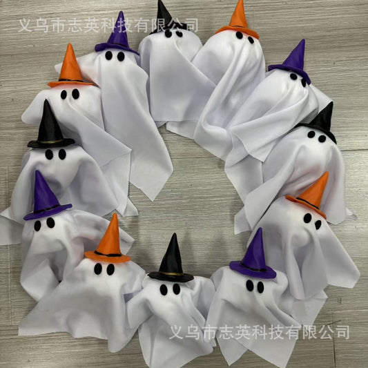 Halloween Ghost Wreath