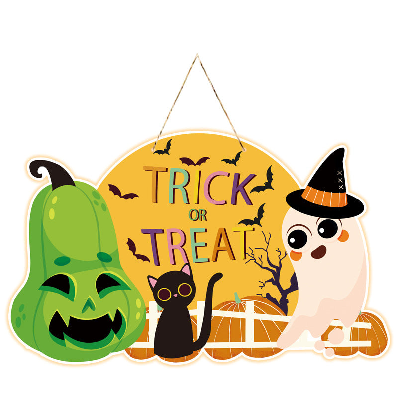 Halloween Honeycomb Tale Spooky Characters Table Ornaments