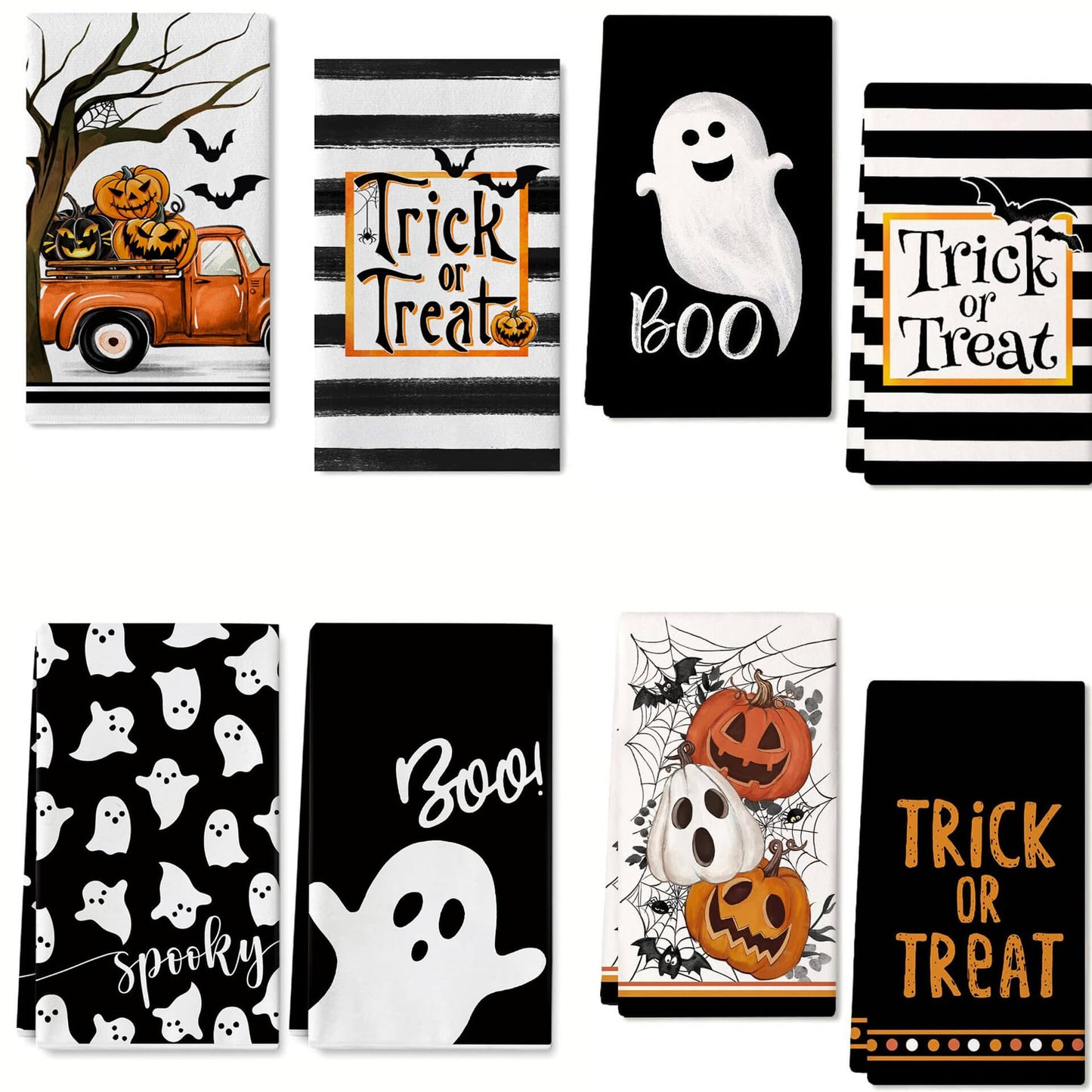 Halloween Kitchen Towels - 2 pc