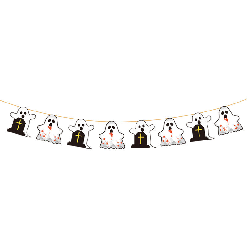 Halloween Honeycomb Tale Spooky Characters Table Ornaments