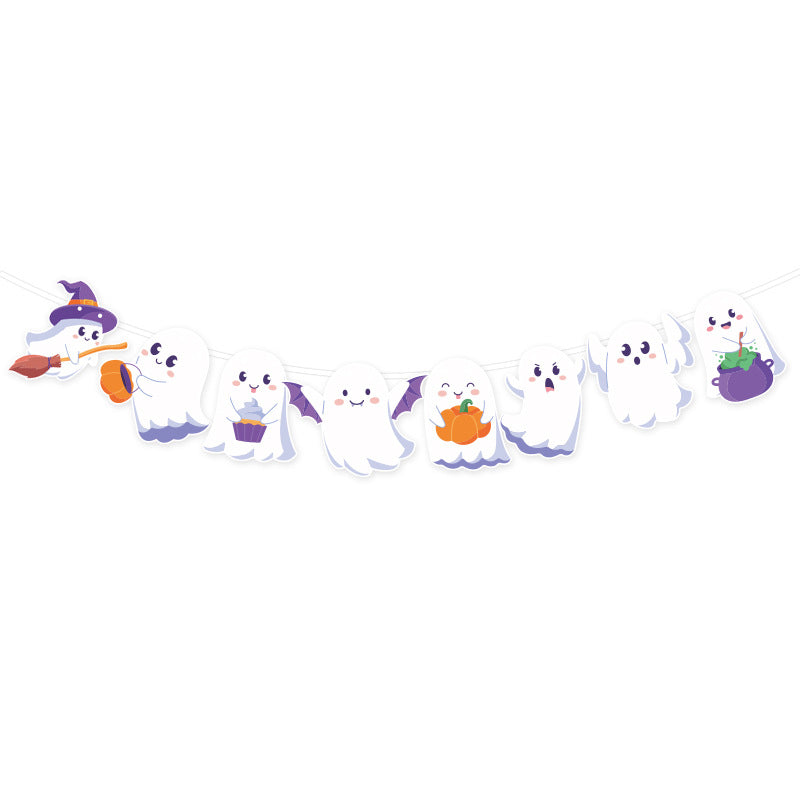 Halloween Honeycomb Tale Spooky Characters Table Ornaments