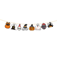 Halloween Honeycomb Tale Spooky Characters Table Ornaments