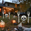Graveyard Skull & Hand Outdoor Decor