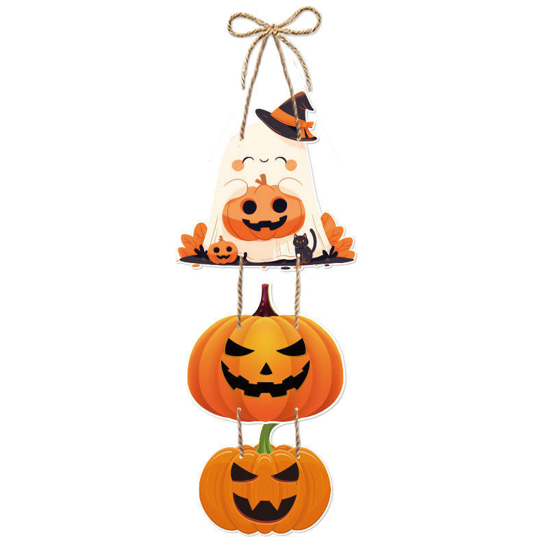 Halloween Honeycomb Tale Spooky Characters Table Ornaments