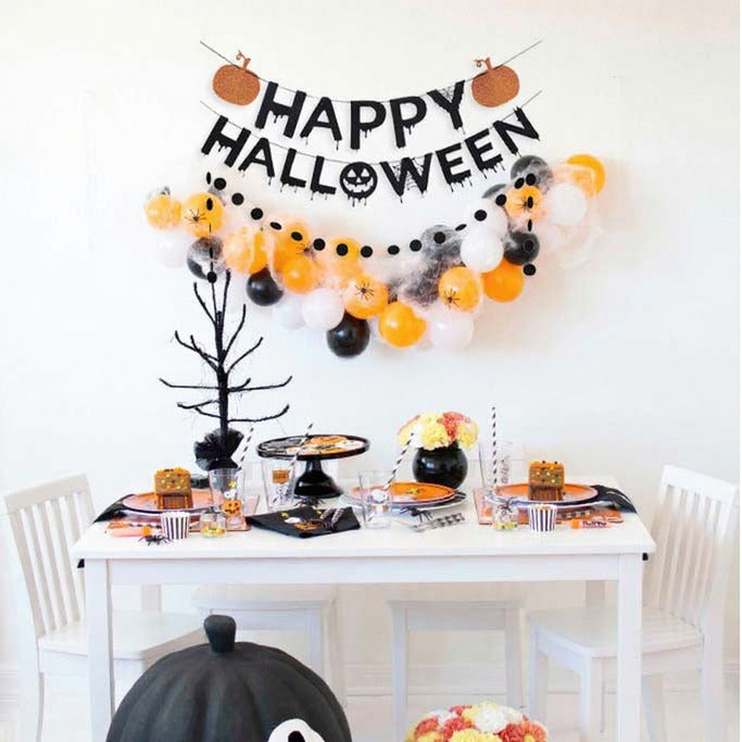 Halloween Pumpkin Bunting Banner Halloween Banner