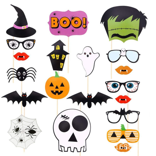 22-Piece Halloween Party Props